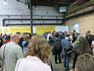 More queuing at the reception