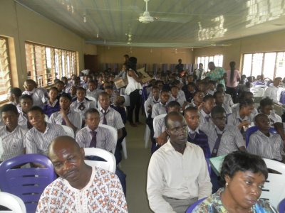 Audience during the keynote address