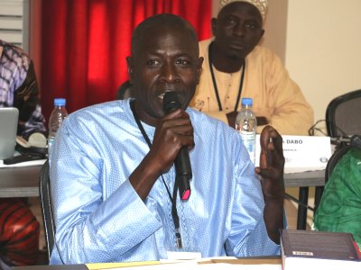 Aliou Sall of Mundus maris at the Regional Consultation